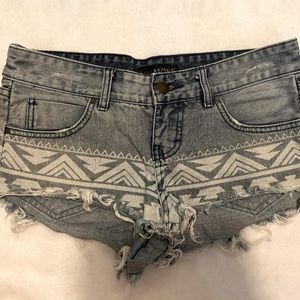 Billabong Aztec/Southwestern Print Shorts